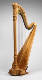 A Lyon & Healy style 23 concert grand
