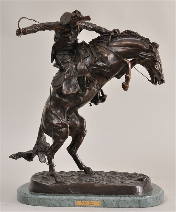 AFTER FREDERIC REMINGTON BRONCO 13f310