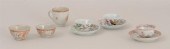 THREE CHINESE EXPORT PORCELAIN MINIATURE
