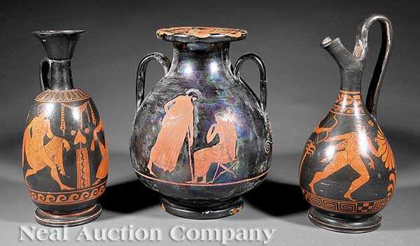 A Group of Three Grand Tour Ceramic 14185e