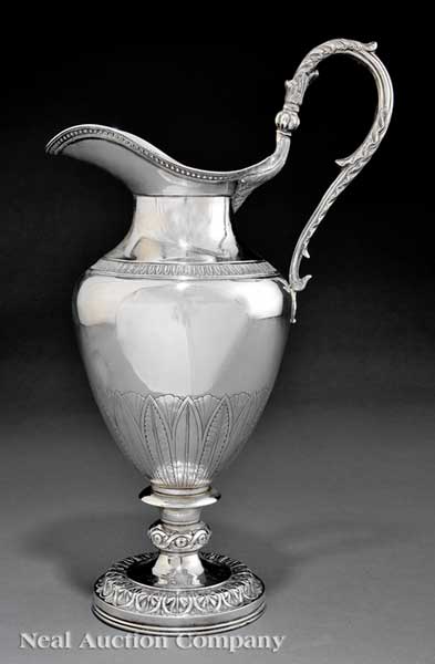 A New Orleans Coin Silver Ewer 141928