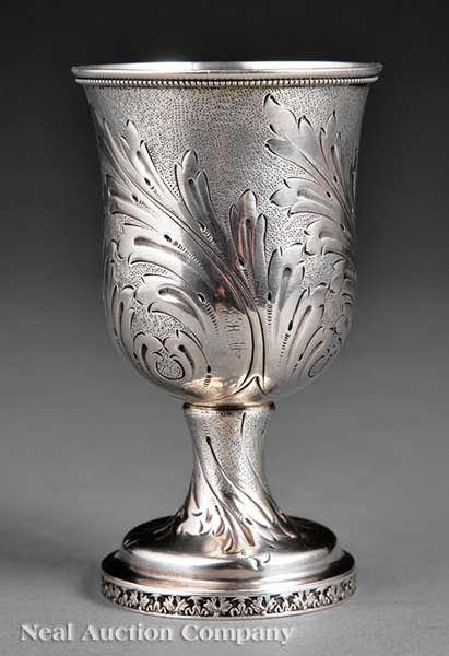 A New Orleans Coin Silver Goblet 141d0a