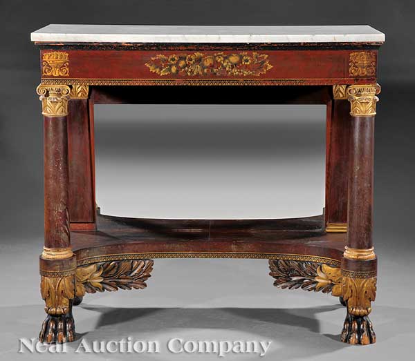 An American Classical Carved Mahogany 141ffc