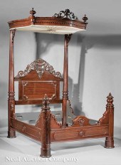 An American Rococo Carved and Grained