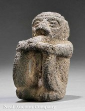 A Pre Columbian Carved Stone Sukia  13fd49