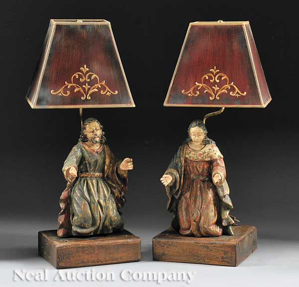 A Pair of Antique Spanish Colonial 13fe21