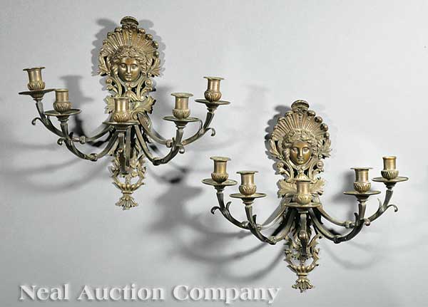 A Pair of Louis XIV Style Patinated 13fe73