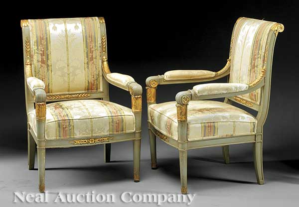 A Very Good Pair of Antique Directoire Style 14011f