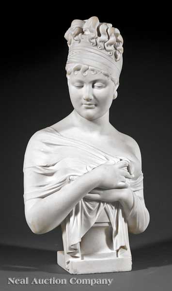 A French Statuary Marble Bust of 140442