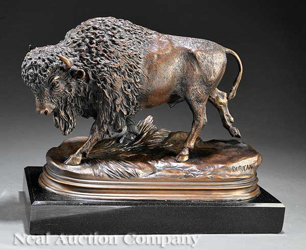 A French Bronze of a Buffalo early 1409ec