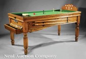 An English Hardwood Bar Billiards  140a02