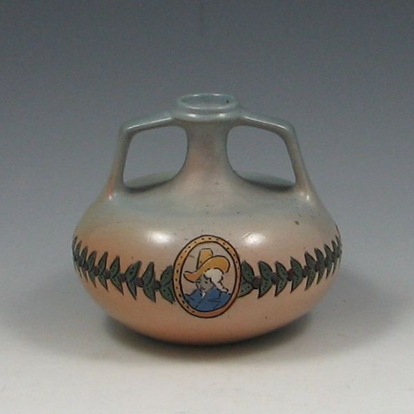 Weller Dickens Ware Vase marked 143c3e