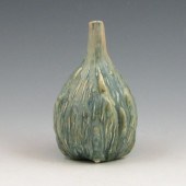 Tim Eberhardt gourd vase in matte green.