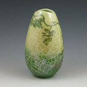 Rick Wisecarver vase with grapevine