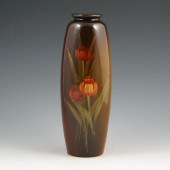 Owens Utopian standard glaze lamp vase