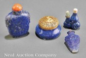 A Group of Lapis Objects including a