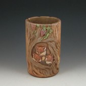 W&S Hand Carved Vase by Rick Wisecarver.9