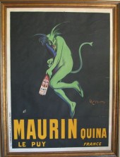 Massive French Advertisement for Maurin