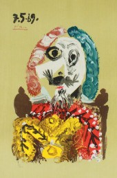 LITHOGRAPH AFTER PICASSO FROM PORTRAITS