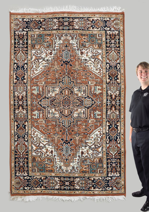 MODERN INDO PERSIAN HAND KNOTTED 1460aa