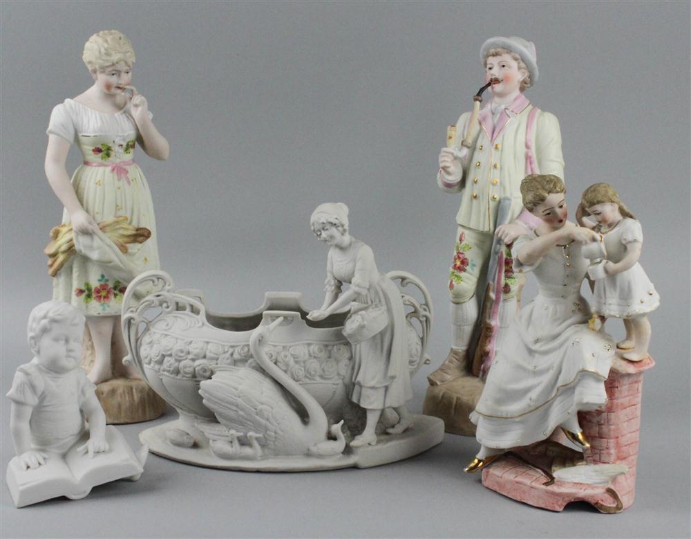 GROUP OF CONTINENTAL BISCUIT FIGURES 14647c