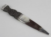 SCOTTISH DIRK WITH CASE circa 1919 with