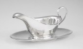S. KIRK & SONS STERLING GRAVY BOAT AND