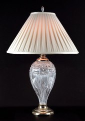 WATERFORD CRYSTAL TABLE LAMP Brass 146999