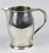 SHREVE CRUMP & LOW STERLING WATER PITCHER