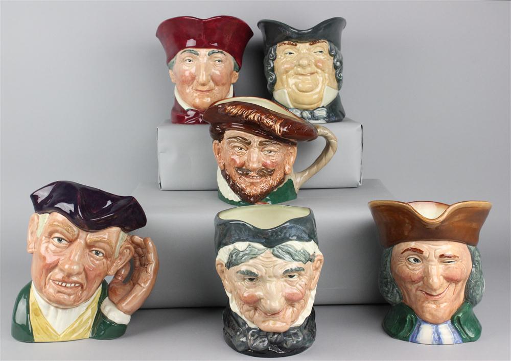 ROYAL DOULTON TOWNSPEOPLE CHARACTER JUGS