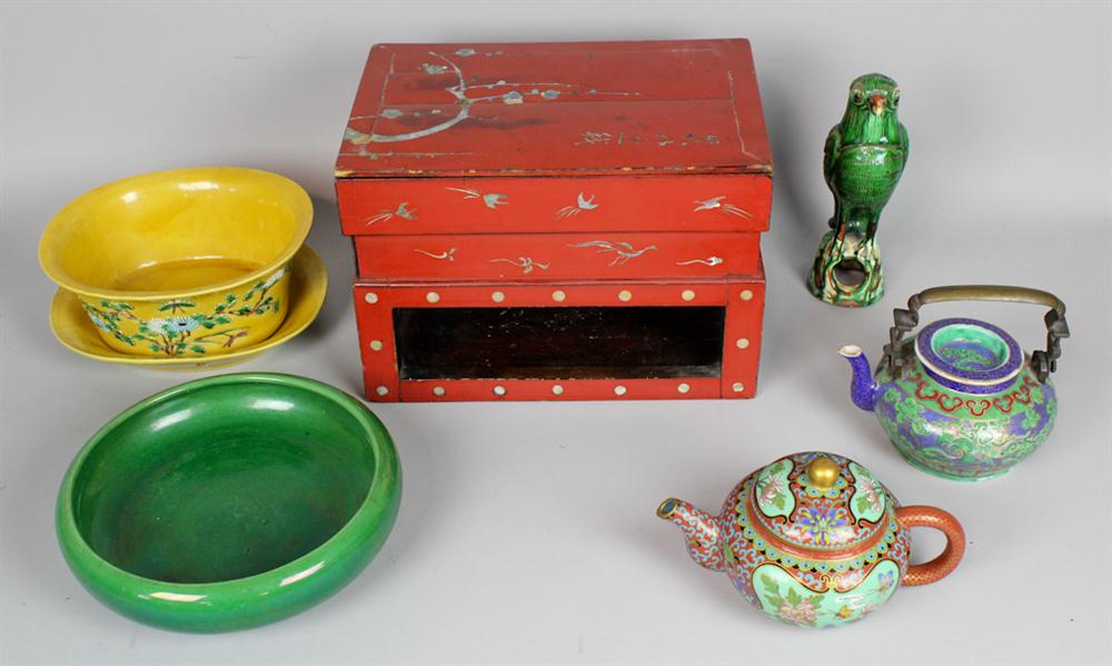 GROUP OF CHINESE DECORATIONS QING DYNASTY
