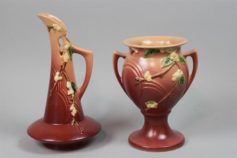 ROSEVILLE POTTERY PINK SNOWBERRY 147209