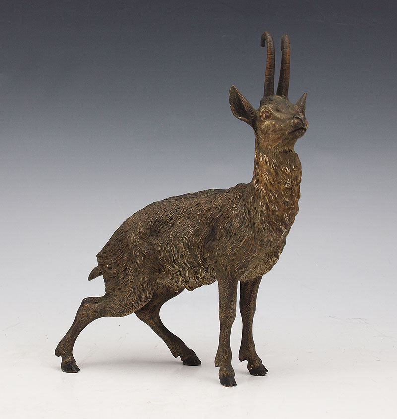 COLD PAINTED AUSTRIAN BRONZE ANTELOPE  148631