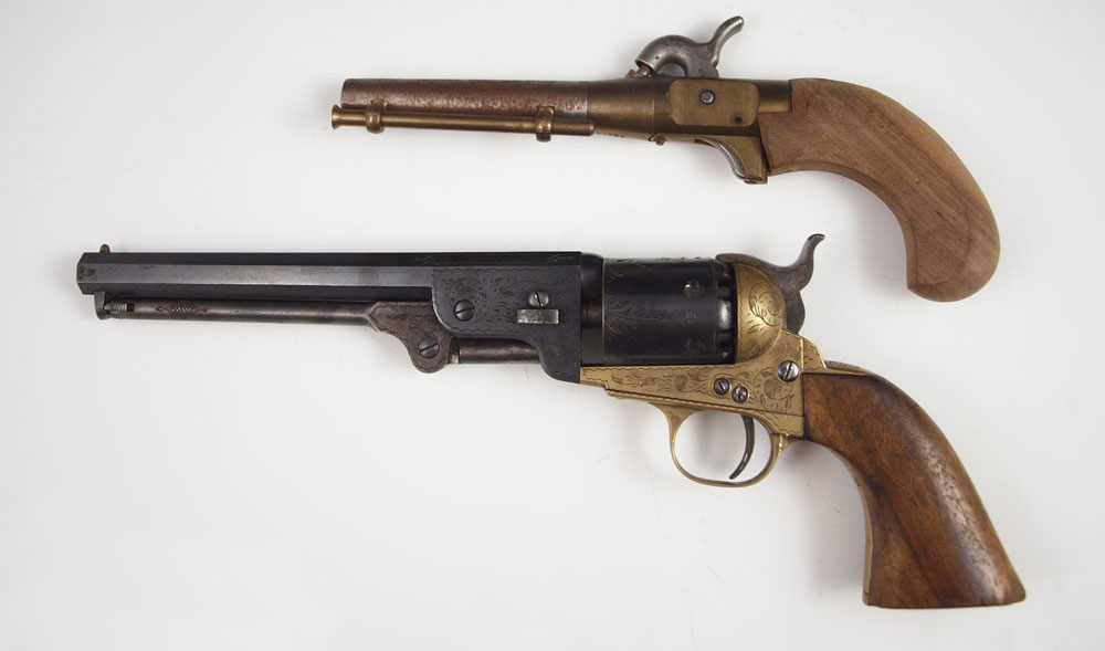 REPRODUCTION 1860 COLT AND FRENCH 1489d8