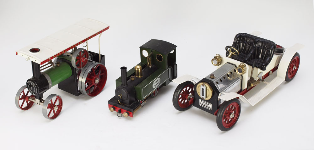 COLLECTION OF 3 MAMOD STEAM ENGINES  14911d