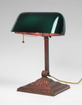 GREEN SHADE EMERALITE 8734 DESK LAMP: