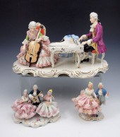 3 LACY DRESDEN MUSICIAN THEME FIGURAL