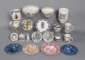 GROUP WEDGWOOD TRANSFERWARE: Approx.