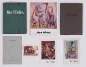2 PIECE SIGNED MAX WEBER ART BOOKS: