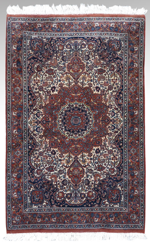 MODERN INDO-PERSIAN HAND KNOTTED WOOL RUG