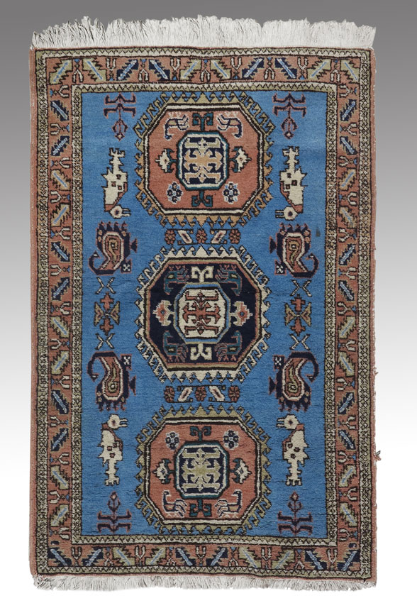 SEMI ANTIQUE TURKISH HAND KNOTTED 147c43