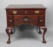 CHIPPENDALE STYLE CARVED MAHOGANY 1480cf