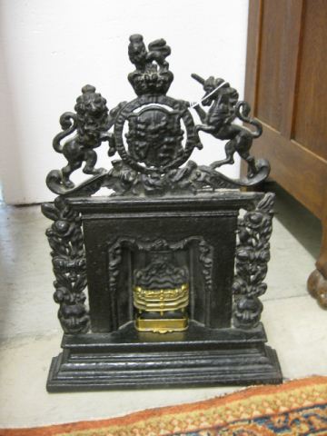 Victorian Cast Iron Brass Fireplacefrom 14ac6c