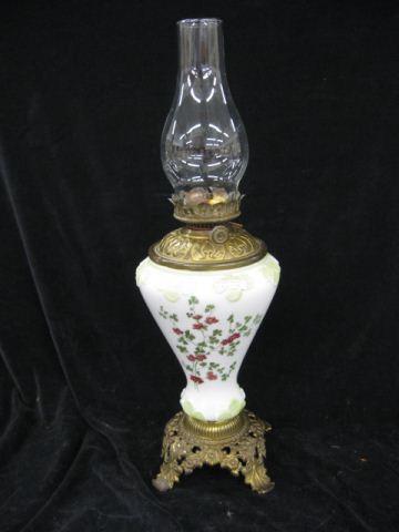 Victorian Banquet Lamp floral on 14ad45