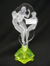 Czechoslovakian Art Glass Perfume 14ad83