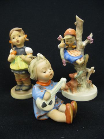 3 Hummel Figurines;''Sister'' #98 ''Joyful''