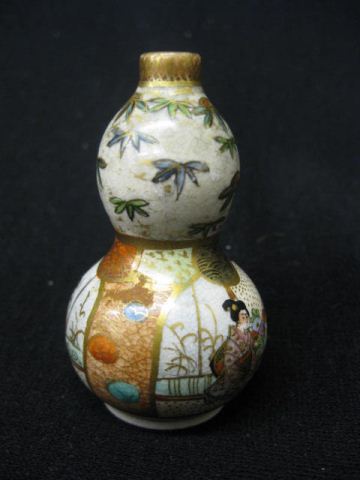 Japanese Miniature Satsuma Pottery 14aed0