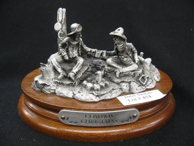 Chilmark Pewter Figurine ''Cowboy Christmas''by