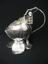Victorian Silverplate Figural Vasewith 14b959