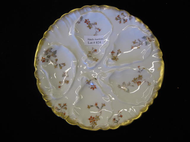 Victorian Haviland Limoges Porcelain Oyster